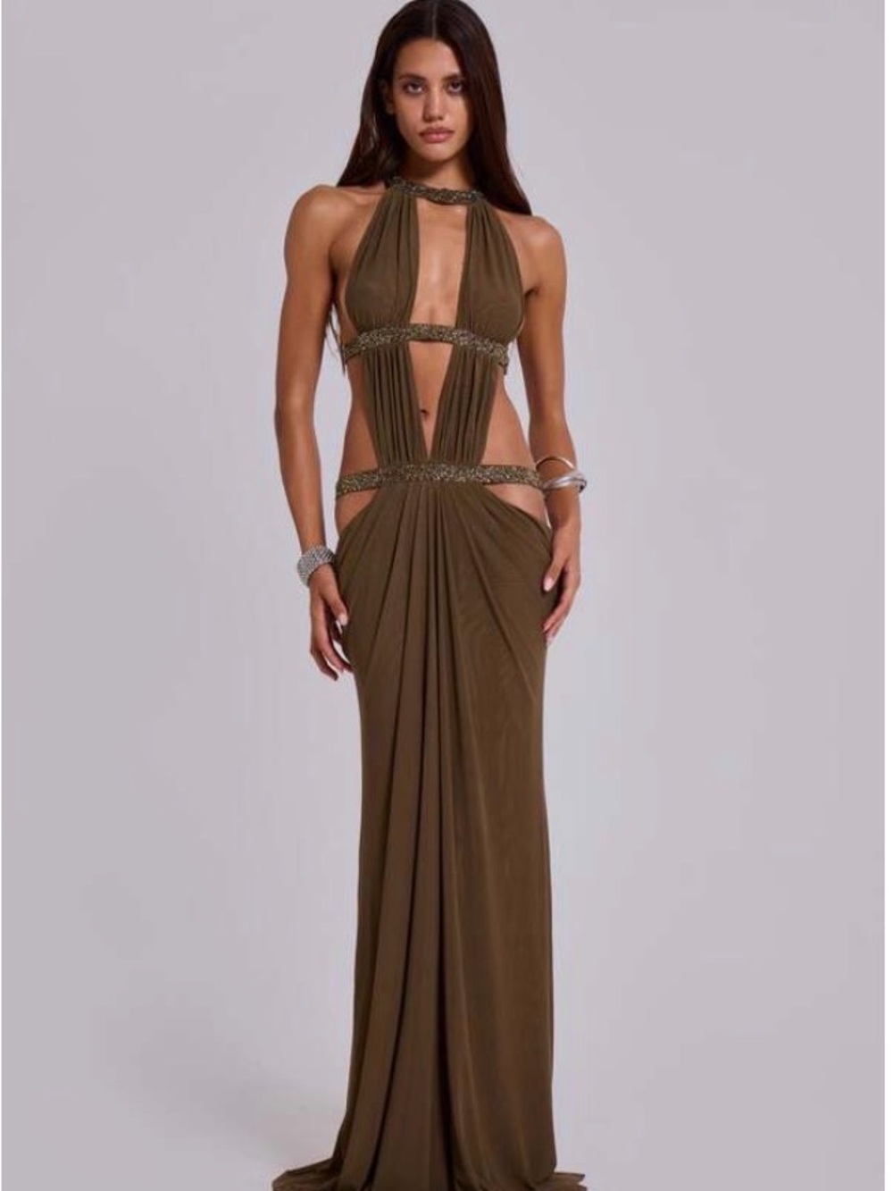 Jaded London 3am cut out dress